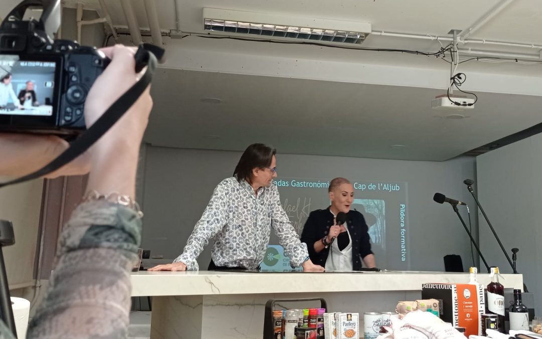CEDELCO participa en las XXV Jornadas Gastronómicas IES CAP de L’Aljub, focalizadas en la Inteligencia Artificial.