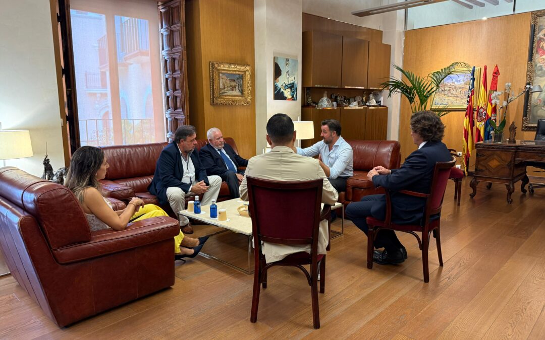 Reunión de inicio de curso con el alcalde para analizar los principales proyectos estratégicos de la ciudad