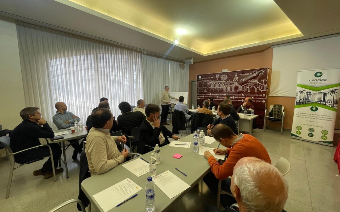 CEDELCO impulsa un Focus Group en Aspe para definir el mapa de necesidades de innovación del municipio